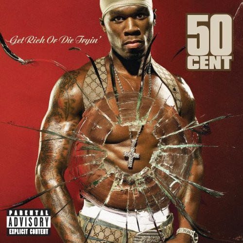 50 Cent  Get Rich Or Die Tryin  CD