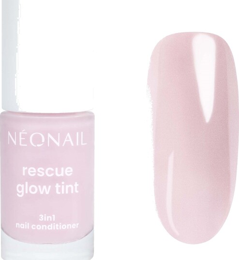 NEONAIL Rescue Glow Tint 3in1 Nail Conditioner Glitter Violet