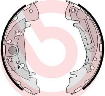 Bremsesko sett BREMBO S 11 504 Bremsesko sett BREMBO S 11 504