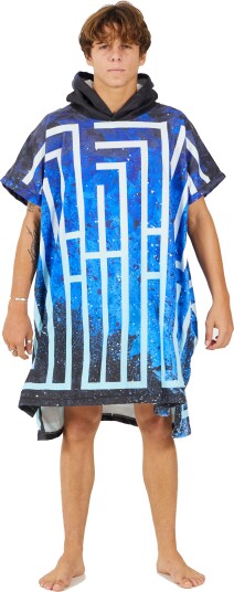 After Essentials Poncho Artist Series Atlas
