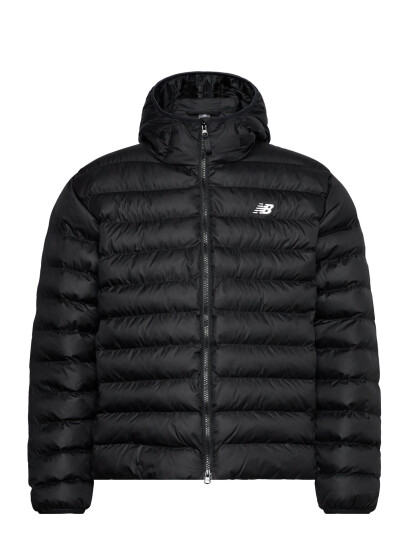 New Balance Sport Essentials Hooded Puffer Jacket - Black - XL New Balance Sport Essentials Hooded Puffer Jacket - Black - XL