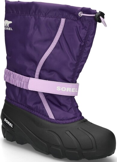 Sorel Big Kids Flurry Boot - ULTRA VIOLET, HYDRANGEA - 39