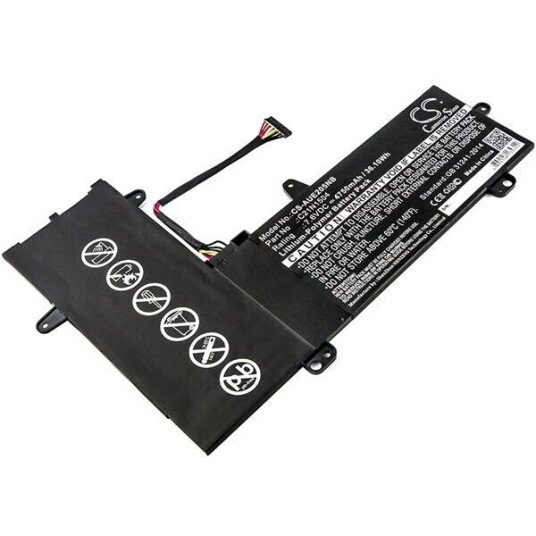 Asus TP200SA3050 batteri (4750 mAh 7.6 V, Sort) Asus TP200SA3050 batteri (4750 mAh 7.6 V, Sort)