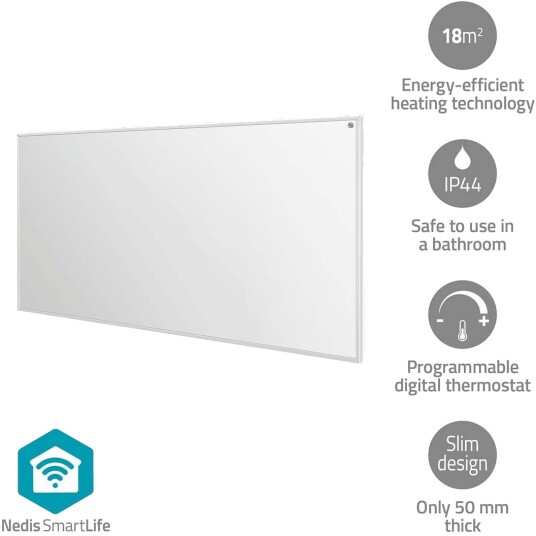 Nedis SmartLife Infrarødt varmepanel 700W