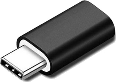 MicroConnect Lightning-USB-C Adapter Svart - Plug and Play