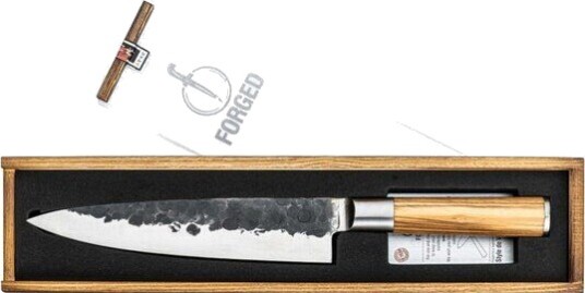 Forged Kokkekniv 33 cm olive Forged Kokkekniv 33 cm olive