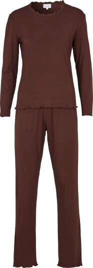 Damella of Sweden Pajamas CHOCOLATE XXL