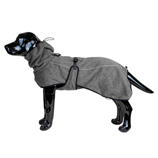 Fleeceteppe Cushy L 45cm Grå til Hund - Komfortabelt Hundeklær