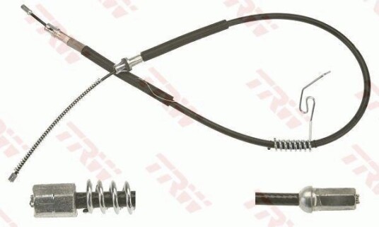 Tautrekk, håndbremse TRW GCH3015 Tautrekk, håndbremse TRW GCH3015
