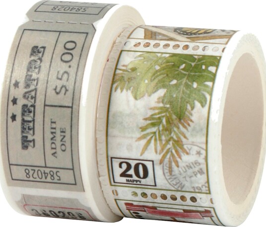 Creativ Company Maskeringstape 20+25 mm 3+5 m 2 Ruller