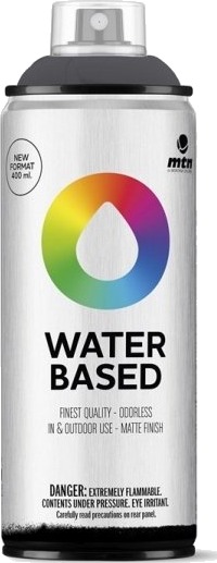 Montana Vannbasert Spraymaling Mørkegrå 0,4l