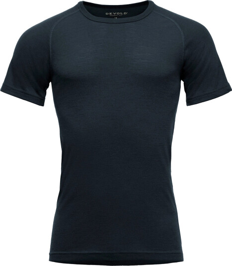 Devold Men"s Lauparen Merino 190 Base Tee Ink M Devold Men"s Lauparen Merino 190 Base Tee Ink M