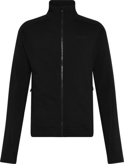 Knowledge Cotton Apparel Dynamic Wool Fleece Full Zip Black XXL