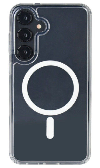 Ferrelli Samsung Galaxy S25+ magnetisk deksel Gjennomsiktig
