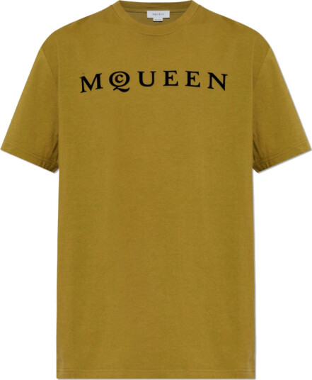 Alexander McQueen Herre Topper Grønn 2XL,