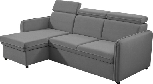 Fredrik Sofa med Sjeselong 3 seter Grå Fredrik Sofa med Sjeselong 3 seter Grå