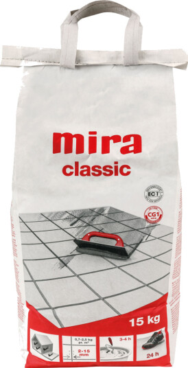 MIRA CLASSIC 115 LYSGRÅ 5 KG MIRA CLASSIC 115 LYSGRÅ 5 KG