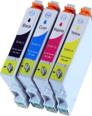 T061 Blekkpatron MultiPack Bk/C/M/Y for Epson