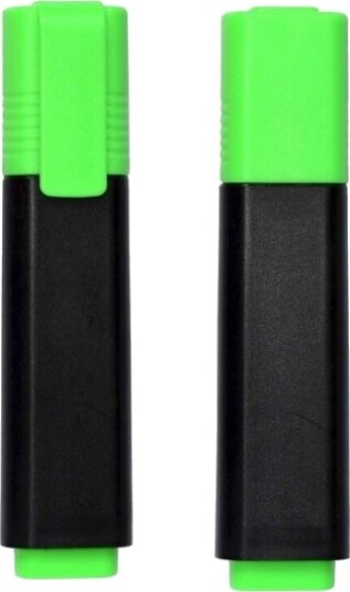 Tekstmarker Q-Line Grøn - (10 Stk.)