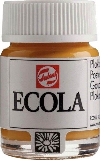 Bruynzeel Ecola Gouache Bottle 16ml Yellow Ocher 227