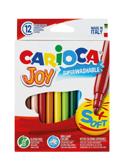 Carioca Carioca Fiberpennor 12 St - Multi/patterned - ONE SIZE Carioca Carioca Fiberpennor 12 St - Multi/patterned - ONE SIZE