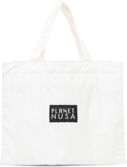 Planet Nusa Mini Gym Bag Nylon   White   ONE SIZE