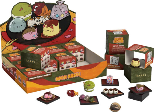 Nyan Kashi by Nyammy Treats Blind Box One Random Figure per Purchase Nyan Kashi by Nyammy Treats Blind Box One Random Figure per Purchase