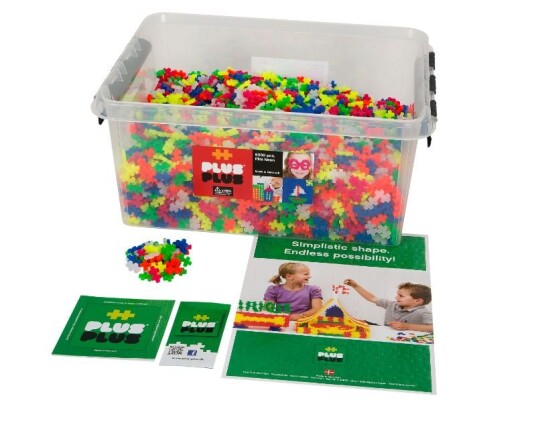 Plus-Plus Education Neon 6000 stk Plus-Plus Education Neon 6000 stk