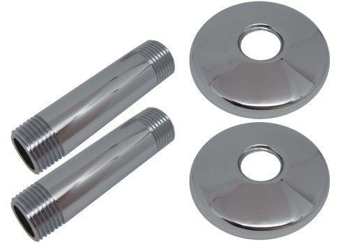 Kriss Skandi First 1/2" tilkoblingssett, krom