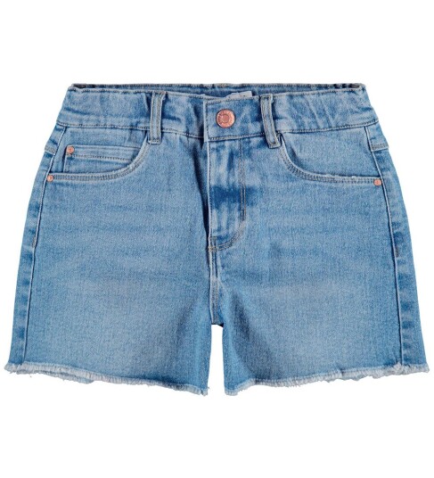 Name It Shorts Noos NkfRandi Medium+ Blue Denim Name It 14 år (164) Shorts Blå