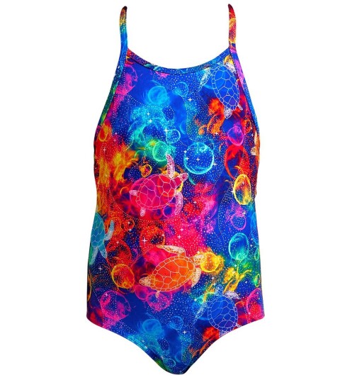 Funkita Badedrakt UV50+ Trykt One Ocean Galaxy 1½ år 86 Badetøy Flerfarget