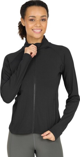 Athlecia Krosa Full Zip Treningsgenser Dame Svart 42