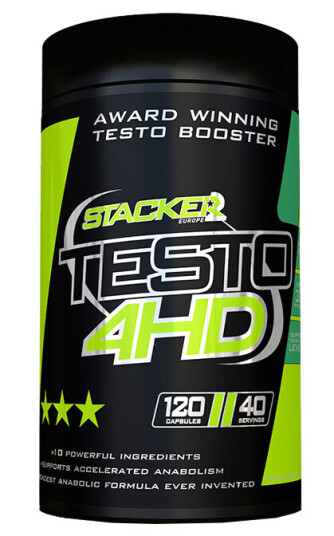 Testo 4-HD, 120 kapsler OS
