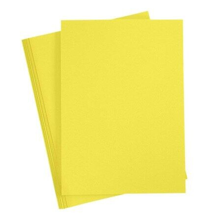 Creativ Company Cardboard - A4 - 20 sheets - Sun Yellow