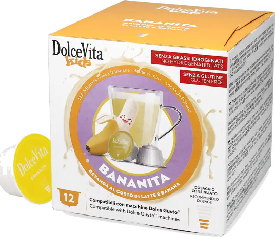Dolce Vita | Bananita 12 kapsler til Dolce Gusto