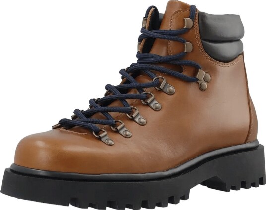 Bianco Biadenali Hiking Boot Pull Up   TAN   44
