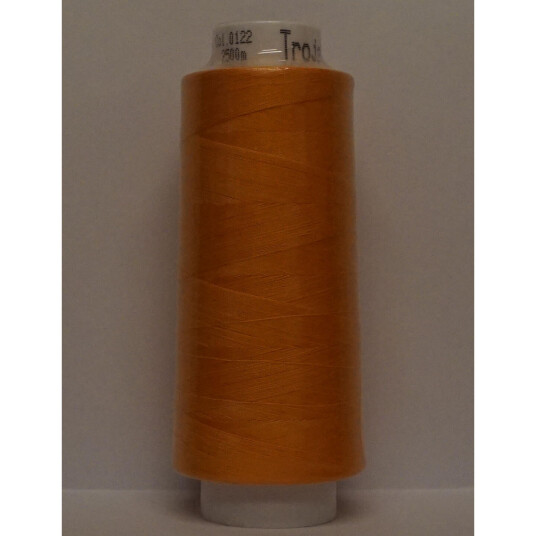 Mettler, Trojalock 2500m, Overlock Tråd Farge nr 0122 Pumpkin