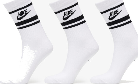 Sokker Nike Sportswear Everyday Essential Crew Socks 3 Pack White/ Black/ Black XL