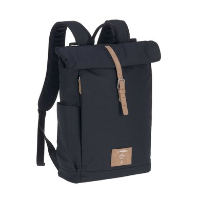 LÄSSIG Skiftesekk Rolltop Ryggsekk nattblå LÄSSIG Skiftesekk Rolltop Ryggsekk nattblå