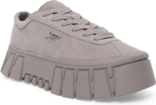 Tommy Hilfiger Tjw Platform Sneaker Suede - Grey - 36