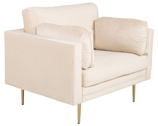 Venture Design Boom lenestol Creme