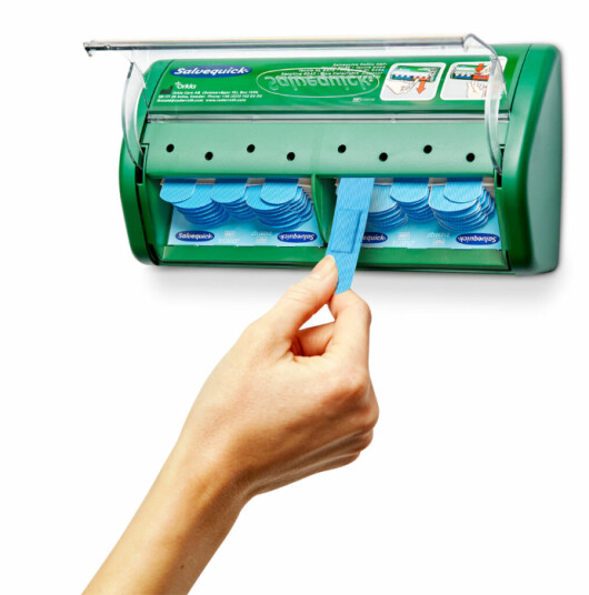 Cederroth Salvequick Plasterautomat Blue Detectable