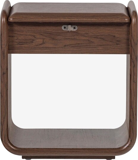 WOOOD Elura kommode/nattbord Brun