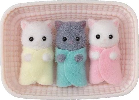 Sylvanian Families Persisk Katt Trillingebarn Flerfarget Dukker 3 År+