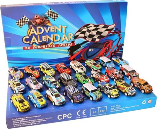 Adventskalender 2025 24 dager Hot Wheels racerbiler adventskalender 24 Hot Wheels biler for barnas samlere julegave