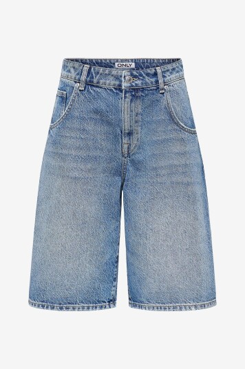 Only Jeans shorts onlMate Reg Baggy Long Shorts Dnm N Blå