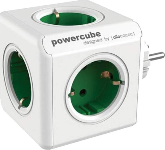 Stikkontakt, 5x CEE 7/4 - PowerCube Original Stikkontakt, 5x CEE 7/4 - PowerCube Original