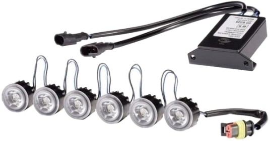 HELLA 2PT 010 458-721 Kjørelys sett