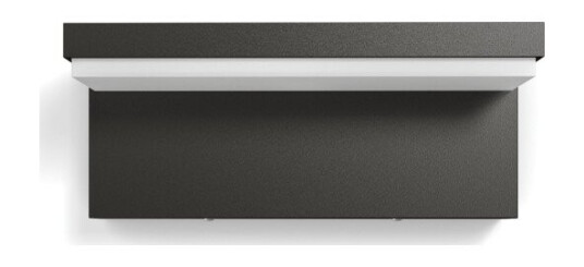 Philips myGarden Bustan vegglampe utendørs IP44 2x4,5W LED - Antrasitt 1616523 1527158