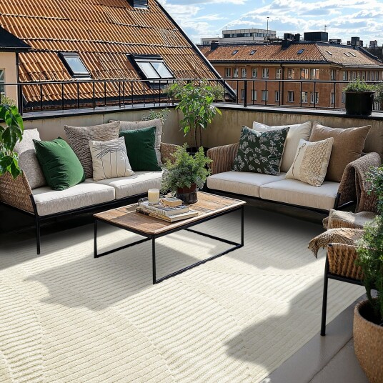 Shaggy Indoor/Outdoor Halifax krem Størrelse: 160 x 230 cm Shaggy Indoor/Outdoor Halifax krem Størrelse: 160 x 230 cm